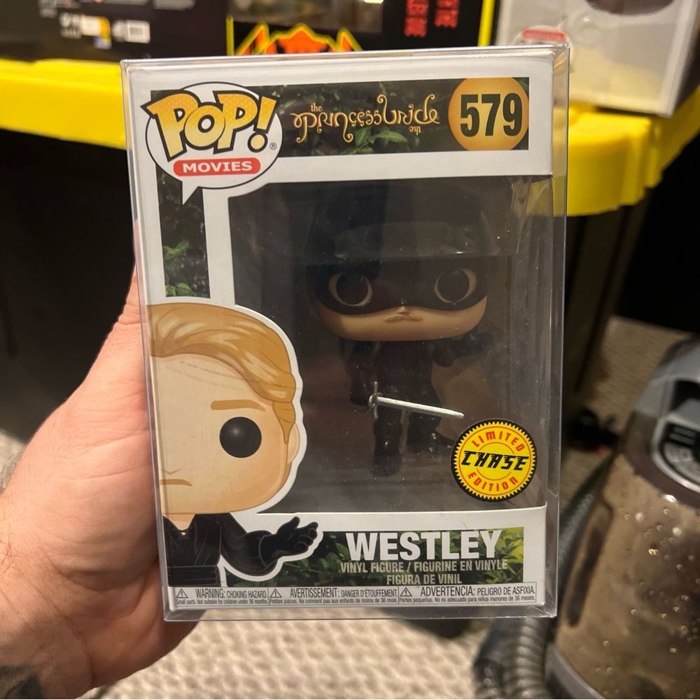 Funko Pop! Movies Westley Vinyl Figure Chase Rare